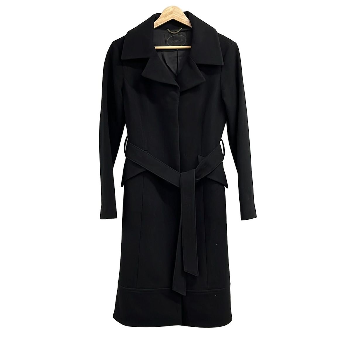 UNTITLED(アンタイトル) コート サイズ2 M レディース - 黒 長袖/秋/冬