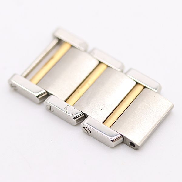 カルティエ タンクフランセーズ 純正コマ 3コマ YG×SS 18mm用 メンズ レディース腕時計 2000000 NSK