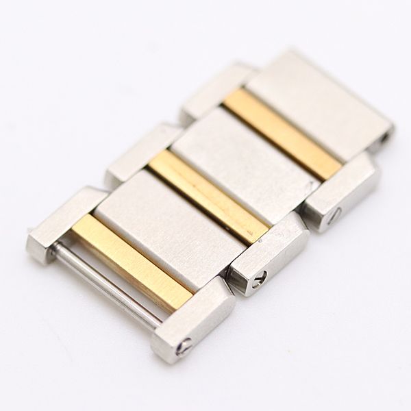  カルティエ タンクフランセーズ コマ 3コマ YG×SS 18 mm用 メンズ レディース腕時計 2000000 NSK 腕時計(クォーツ) 腕時計(アナログ)