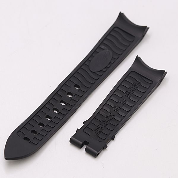 【バーゲンSALE】 ブレゲ 純正ベルト ラバー ブラック 20MM用 メンズ腕時計 2000000 NSK MST