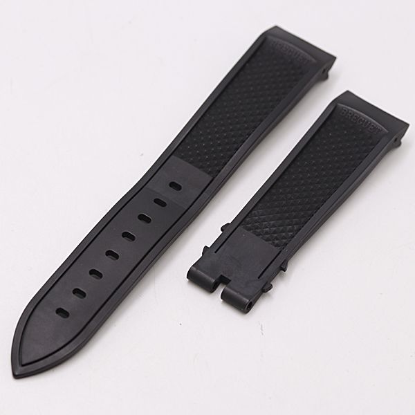ブレゲ 純正ベルト ラバー ブラック 20MM用 メンズ腕時計 2000000 NSK MST