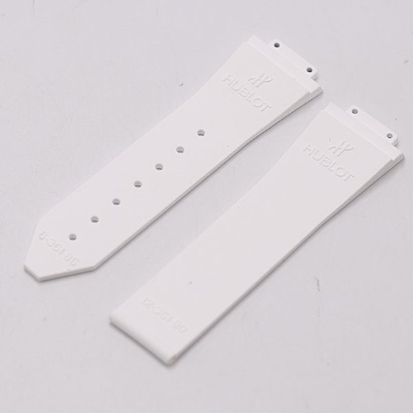 ウブロ 6-361-85 12-361-80 純正ベルト ラバー ホワイト 22MM用 レディース腕時計 2000000 NSK MST