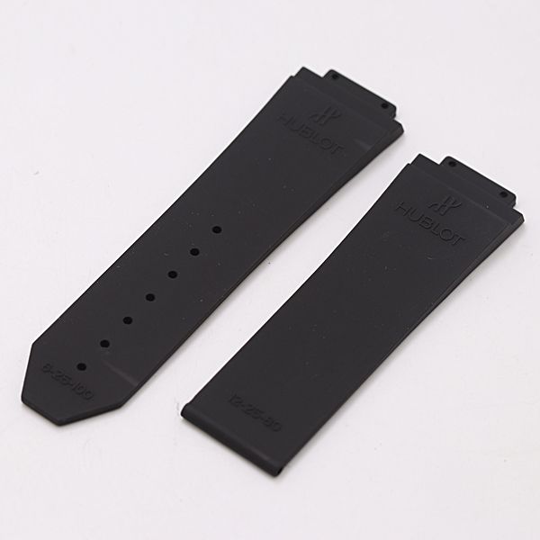 ウブロ 6-25-100 純正ベルト ラバー ブラック 25MM用 メンズ腕時計 2000000 NSK MST
