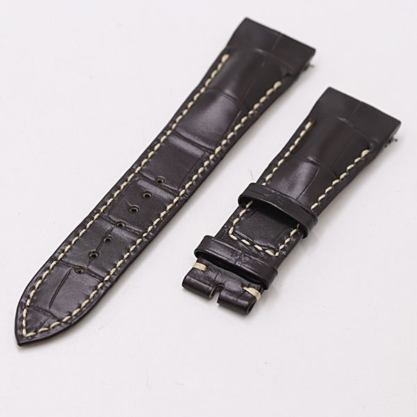 ブレゲ IAE 純正ベルト レザー ブラック 22MM用 メンズ腕時計 2000000 NSK MST