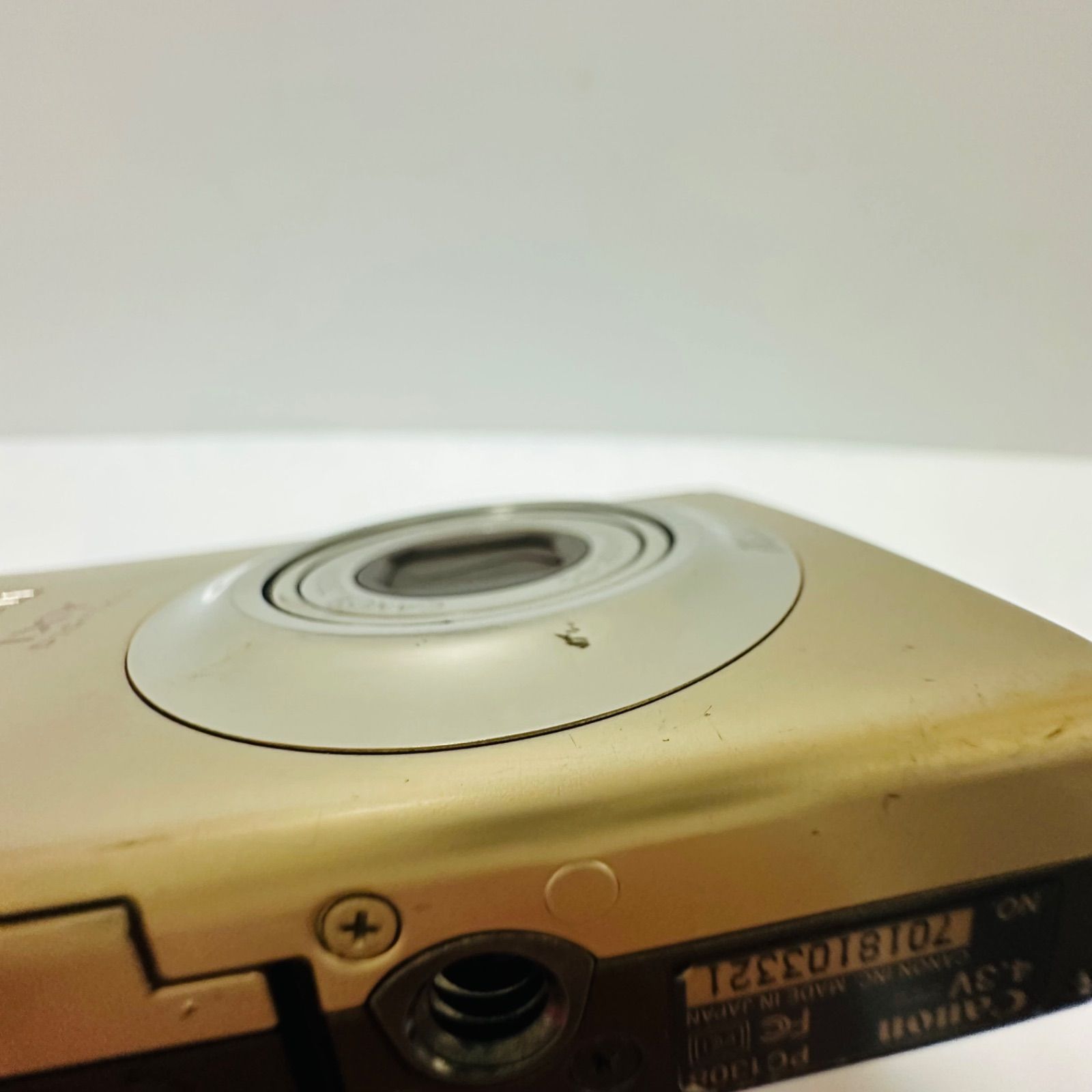 現状品 Canon キヤノン IXY DIGITAL 920 IS PC1308 ゴールド - メルカリ