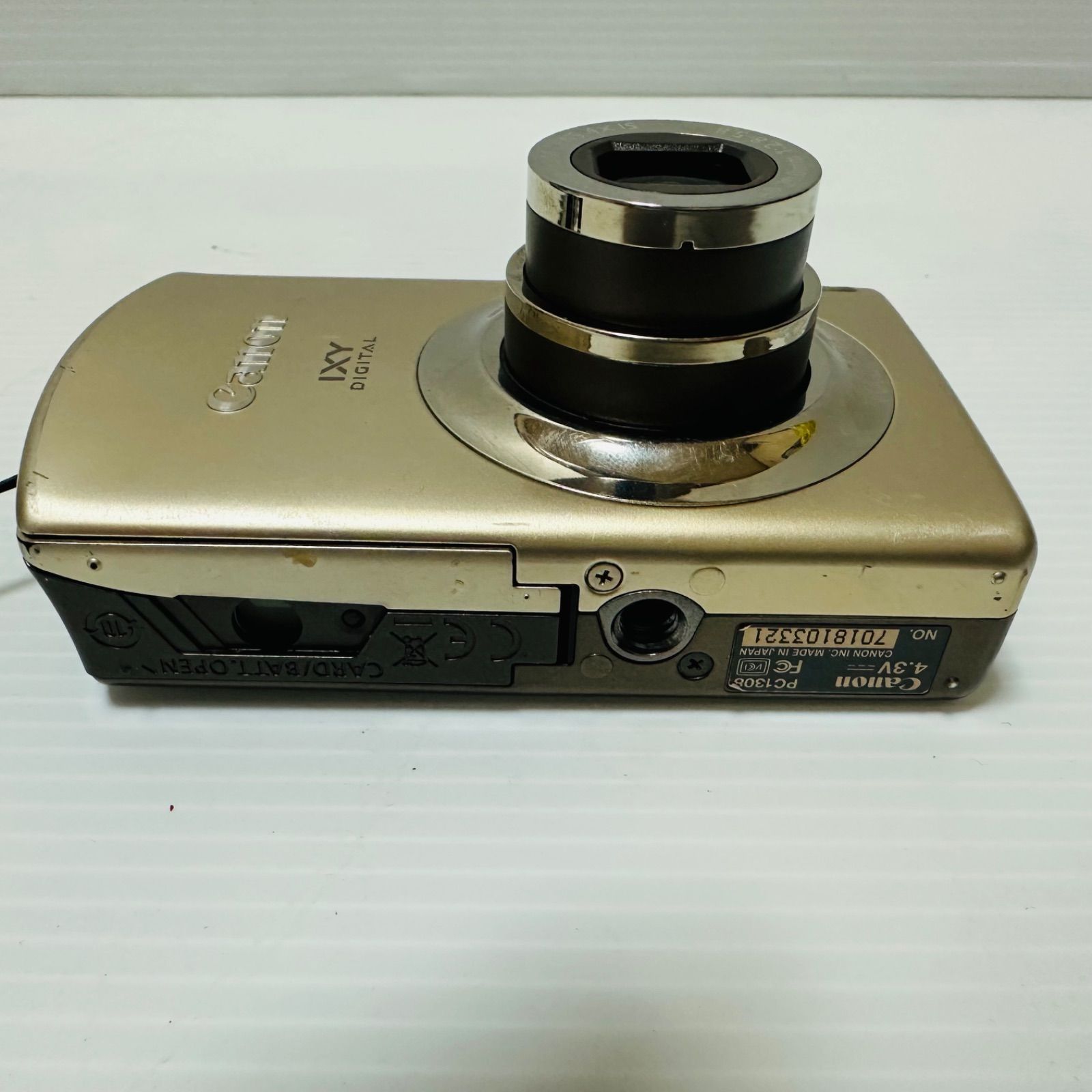 現状品 Canon キヤノン IXY DIGITAL 920 IS PC1308 ゴールド - メルカリ