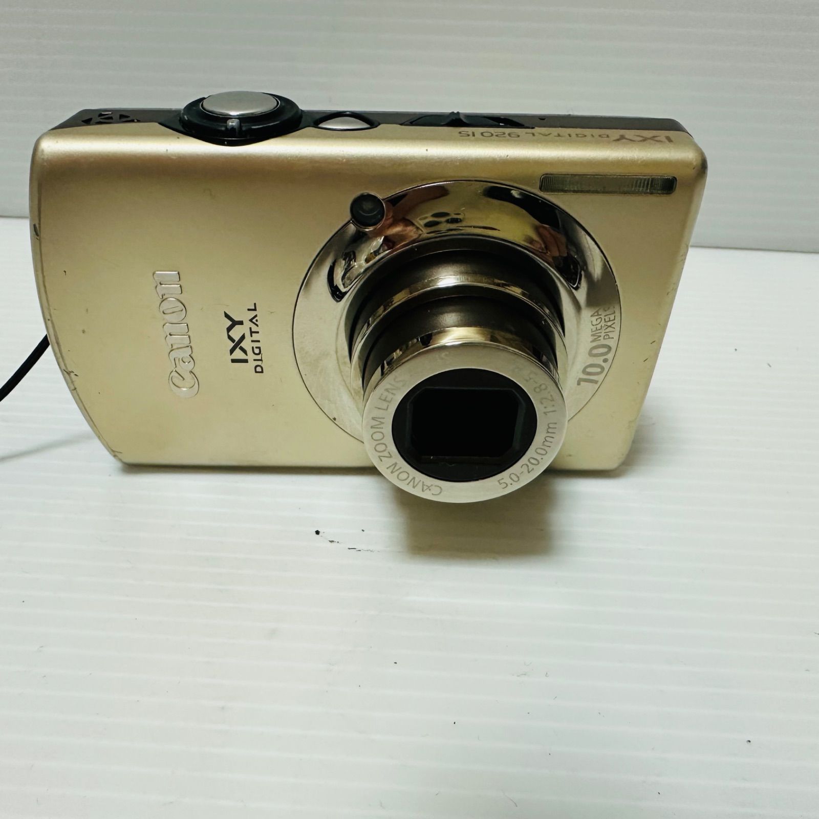 現状品 Canon キヤノン IXY DIGITAL 920 IS PC1308 ゴールド - メルカリ