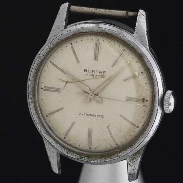 手巻き HB-0263| BENFRE ANTIMAGNETIC 17石 スイス製 ベンフレ 2026年 