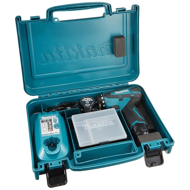  マキタ 充電式ドライバドリル 10.8 V バッテリー 付き 電動ドライバードリル ドリル ドライバー レンチ