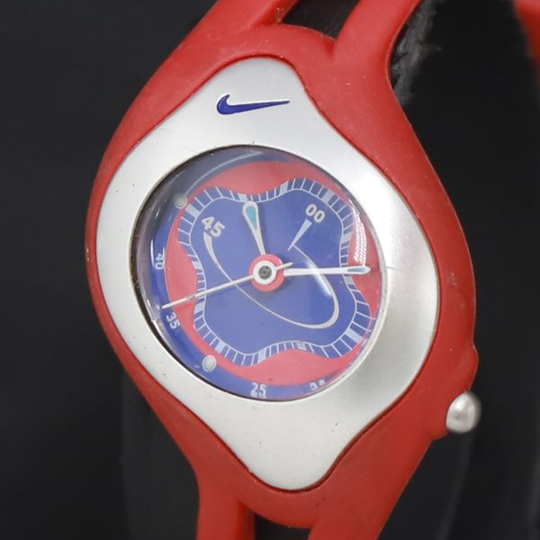 NIKE ナイキ Triax Watch y2k オレンジ 腕時計 稼働確認済み