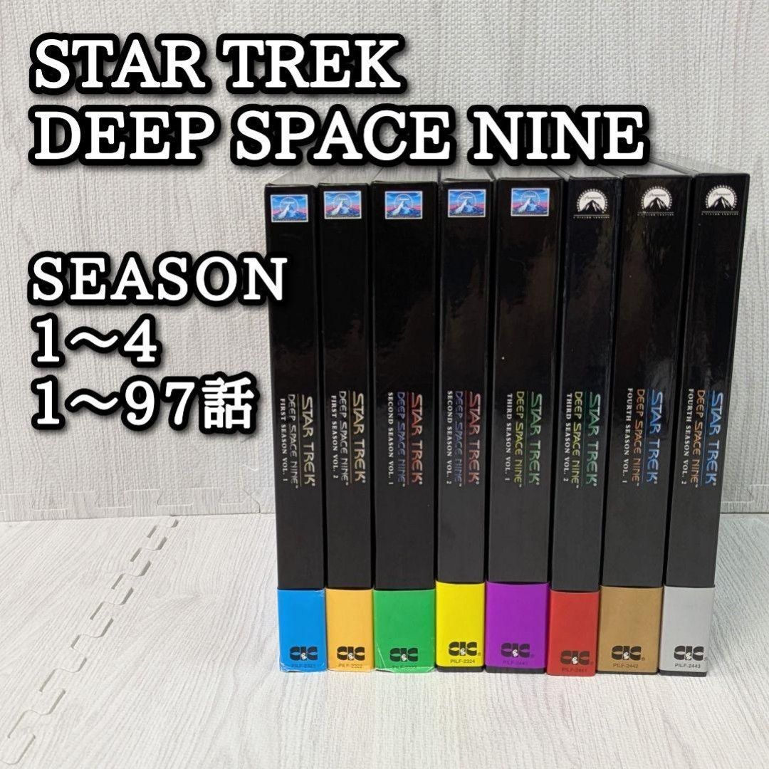スタートレック star trek レーザーディスク LD ディープスペースナイン deep space nine シーズン1〜4 全97話 日本語 英語対応