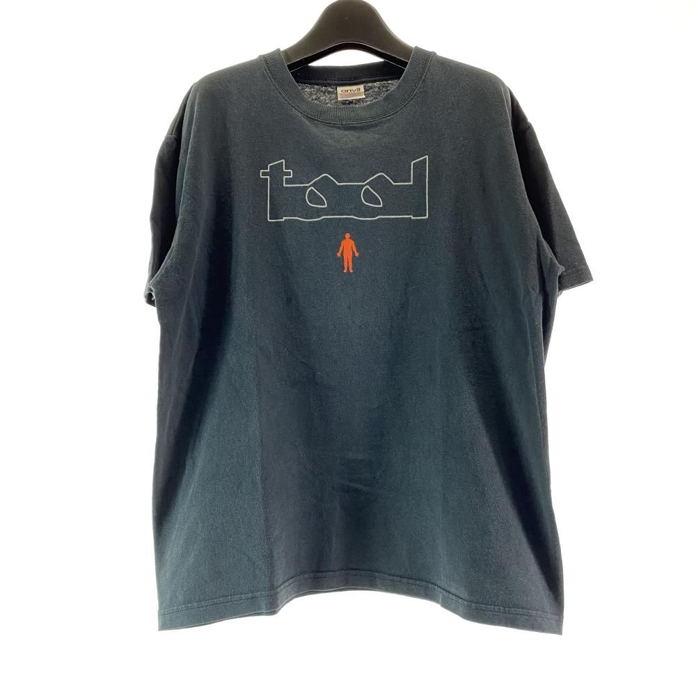 00s TOOL プリントTシャツ サイズM ブラック anvilボディ トゥールアンビル 17