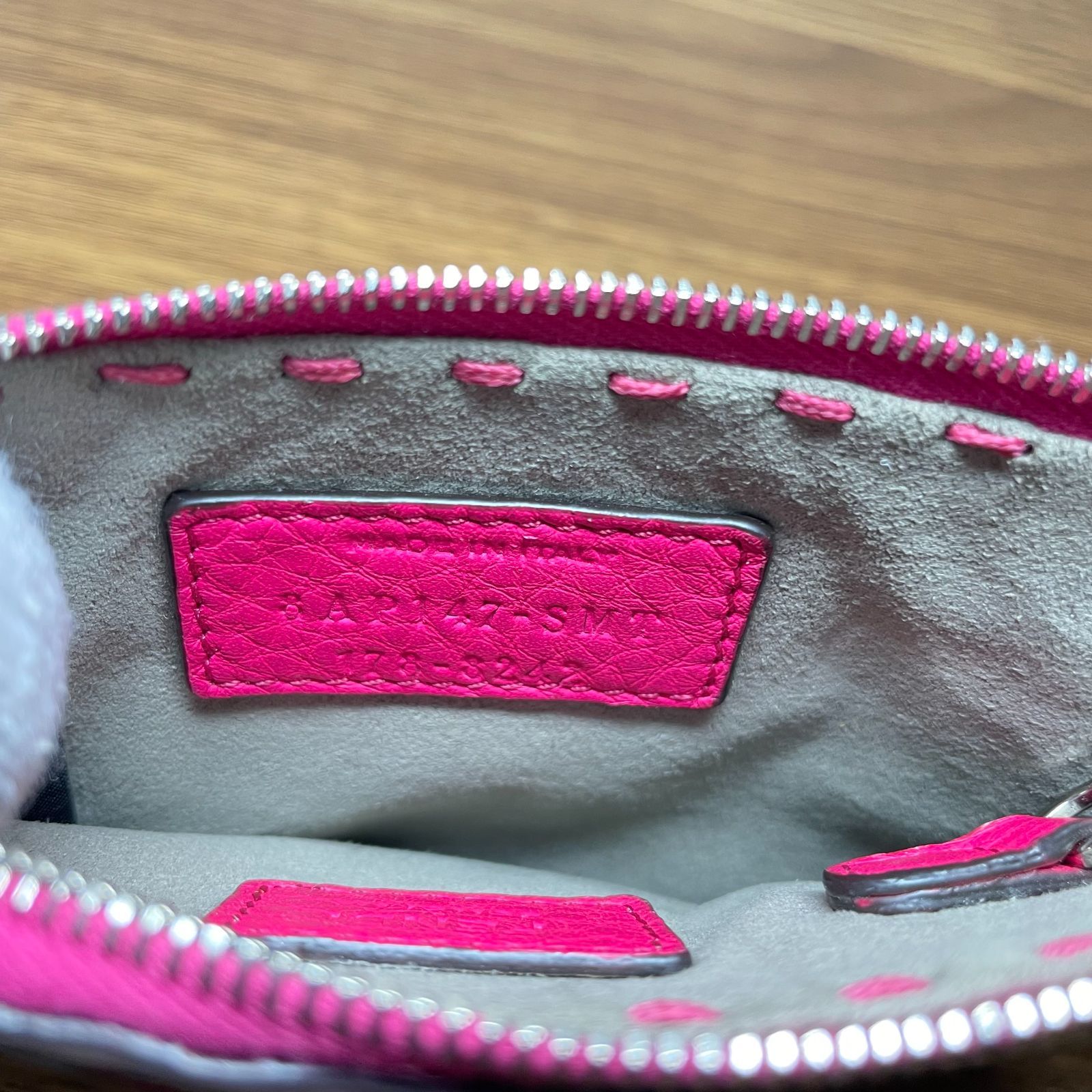 FENDI フェンディ コインケース レザー ピンク×グレー バイ MERCADOAVALIA_COM_BR