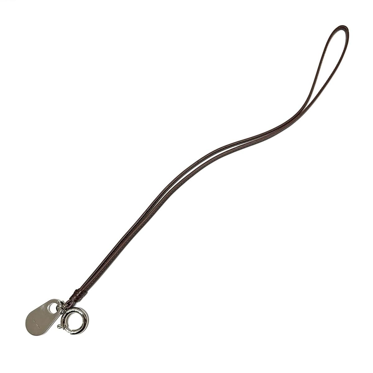 THE ROW(ザロウ) キーホルダー(チャーム) KEY CHARM ダークブラウン