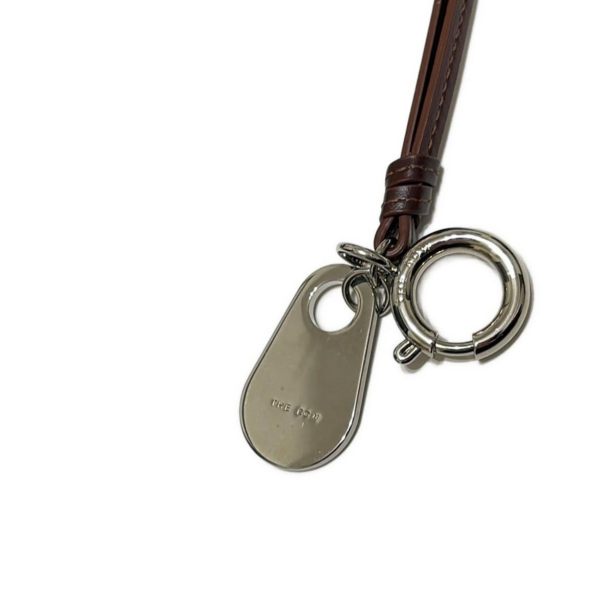 THE ROW(ザロウ) キーホルダー(チャーム) KEY CHARM ダークブラウン