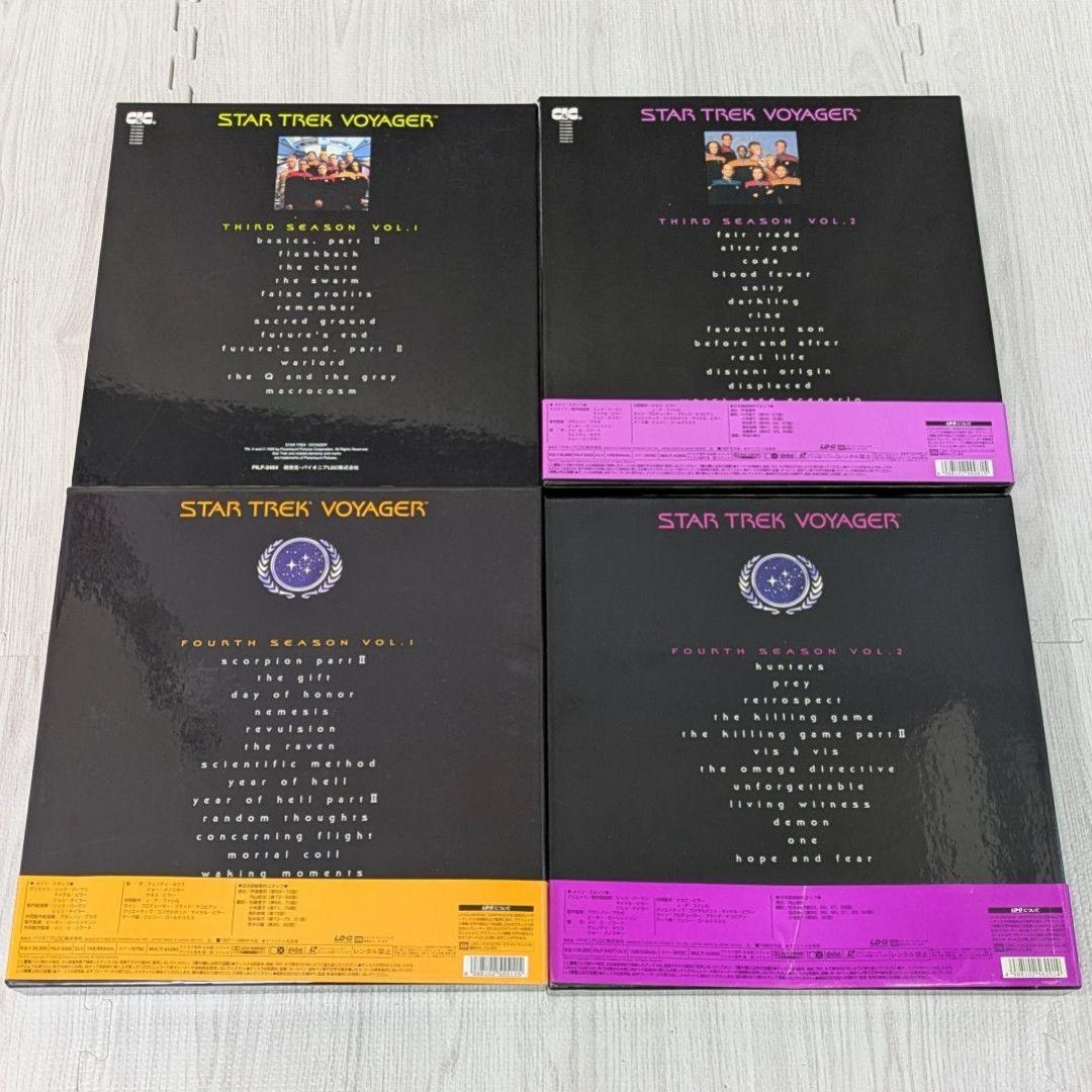 スタートレック star trek VOYAGER ヴォイジャー レーザーディスク LD
