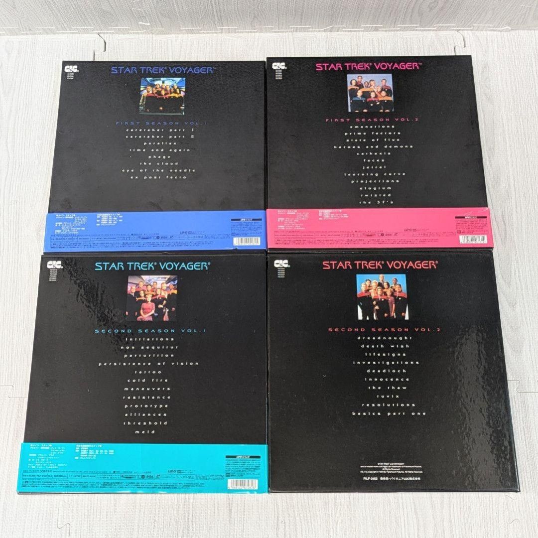 スタートレック star trek VOYAGER ヴォイジャー レーザーディスク LD
