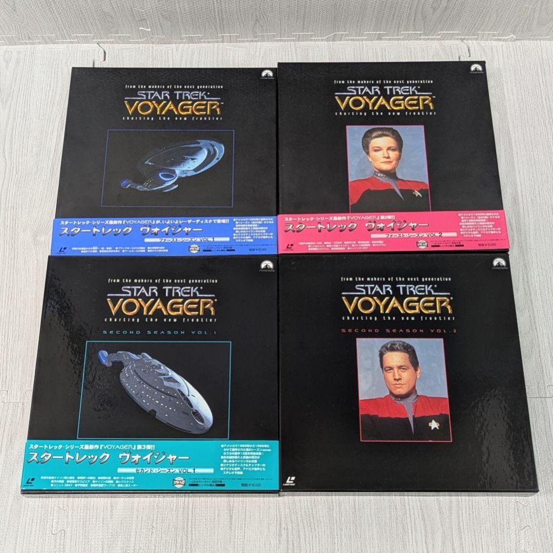 スタートレック star trek VOYAGER ヴォイジャー レーザーディスク LD