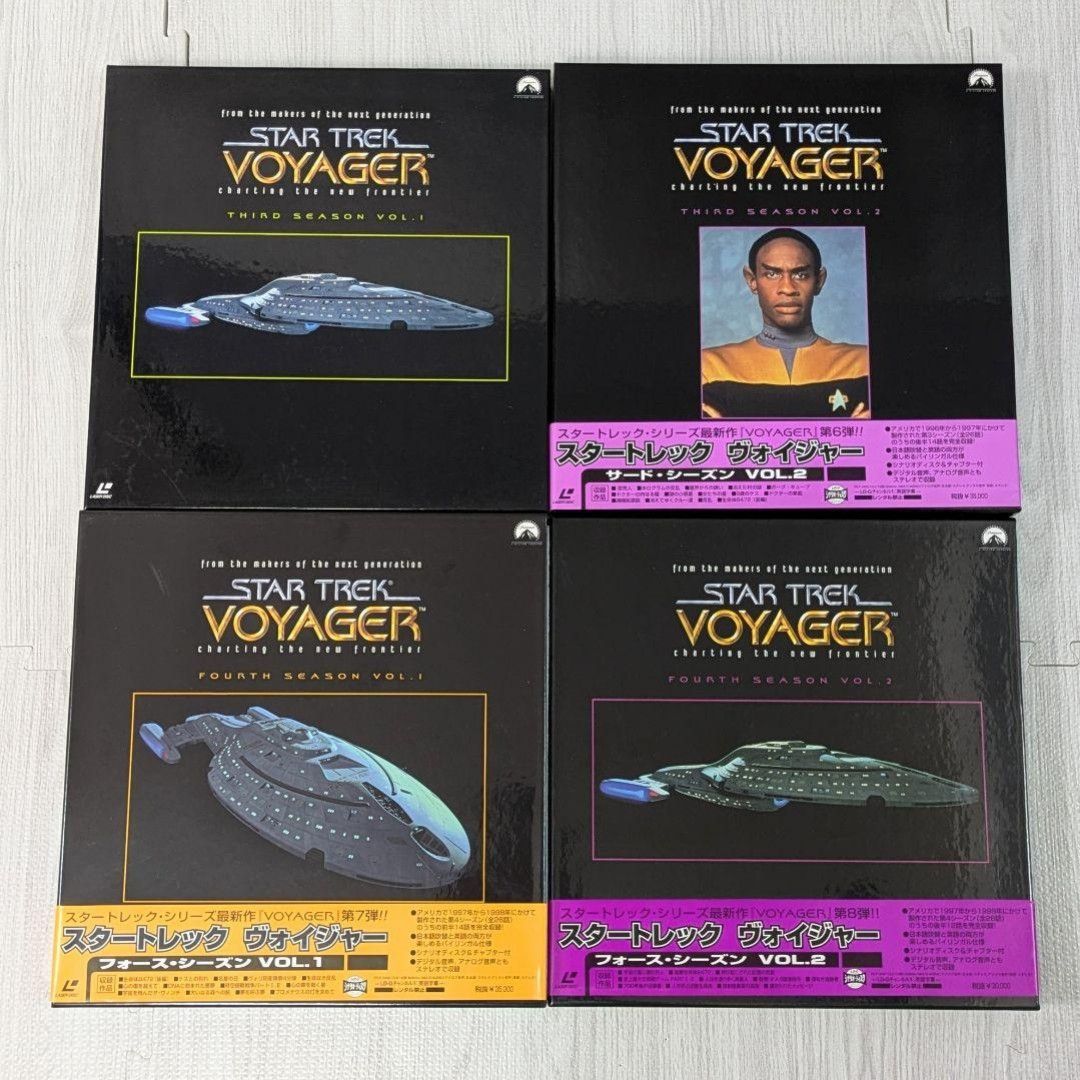 スタートレック star trek VOYAGER ヴォイジャー レーザーディスク LD