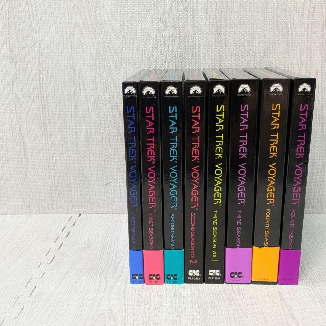 レーザーディスク　スタートレック　ヴォイジャー　VOYAGER シーズン1〜4 スタートレック star trek VOYAGER ヴォイジャー レーザーディスク LD