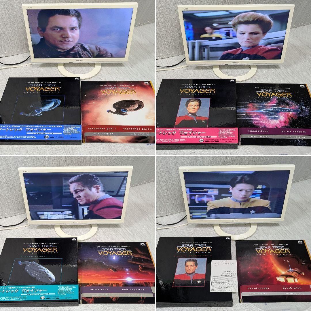 スタートレック star trek VOYAGER ヴォイジャー レーザーディスク LD