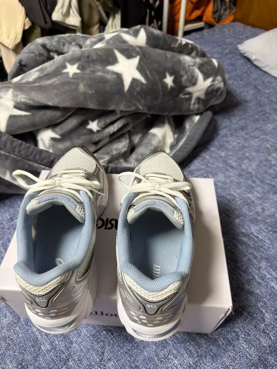 アシックス x ジョウンド ゲル カヤノ 14 白 ネイビー