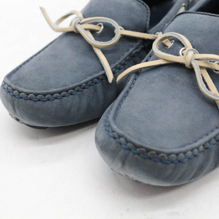 コールハーン デッキシューズ モカシン ドライビングシューズ スリッポン ブランド 靴 レディース 5 Bサイズ ブルー COLE HAAN
