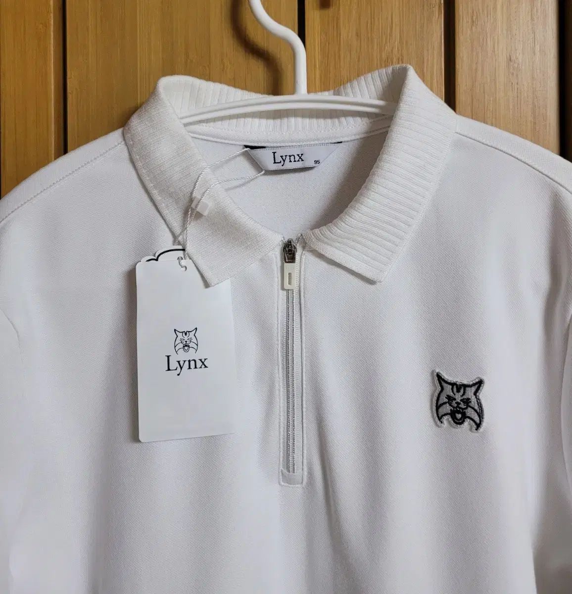 リンクス ゴルフ レディース ハーフジップ 弱起毛 Tシャツ