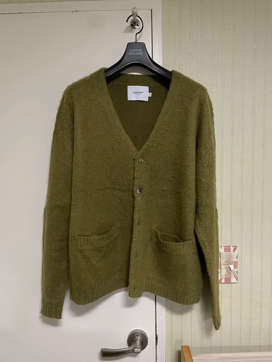 シークエル ×ジョンスメドレー JOHNSMEDLEY ロゴ刺繍ニットカーディガ