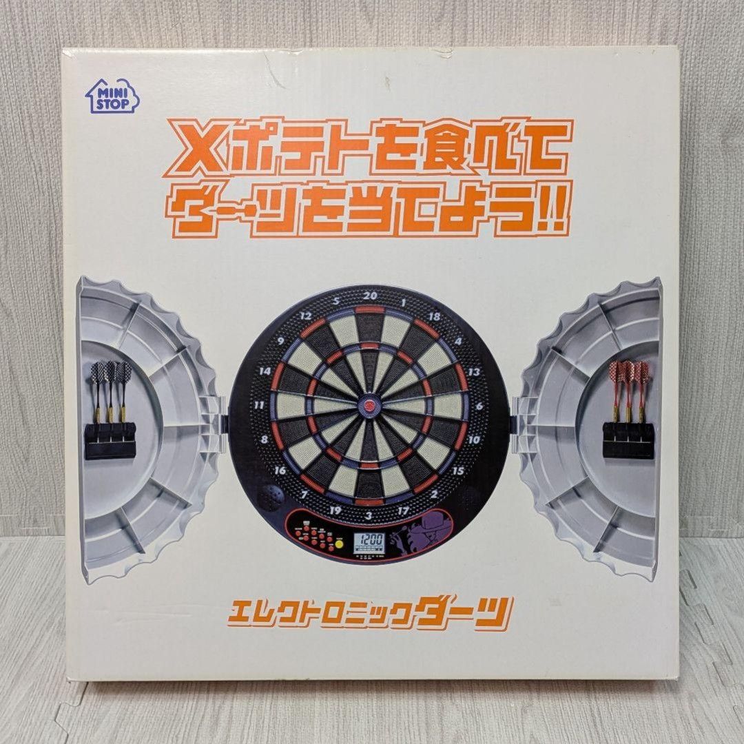  超 ミニストップ エレクトロニックダーツ Xポテト ダーツボード 取扱説明書 フライト チップ バレル 懸賞品 テーマ別ボードゲーム ダーツ パズル ボードゲーム