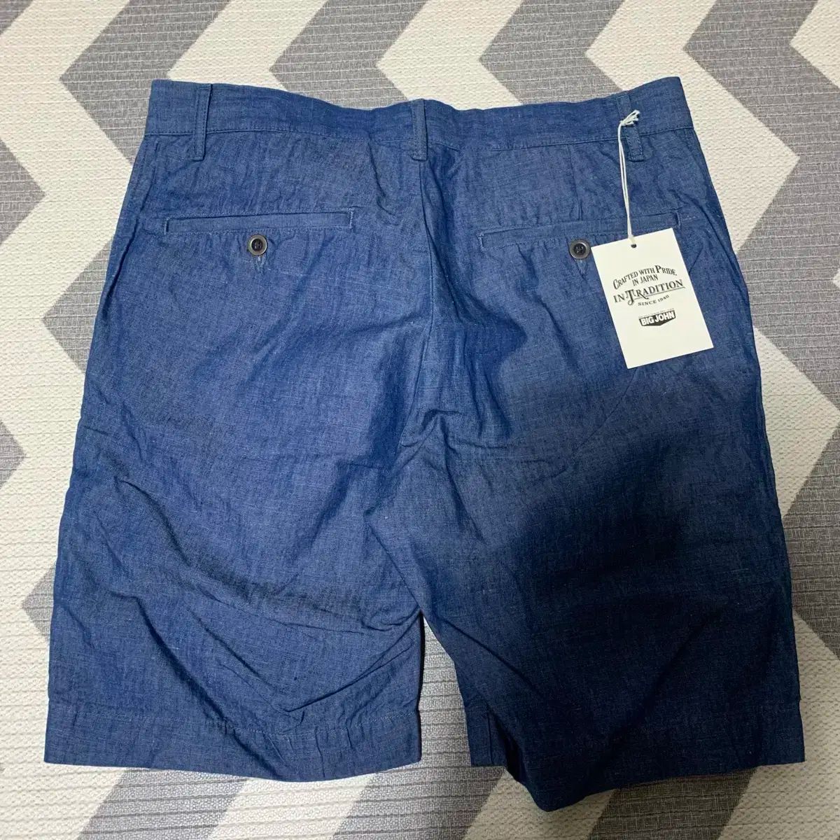 BIGジョーン シャンブレー ショーツ s