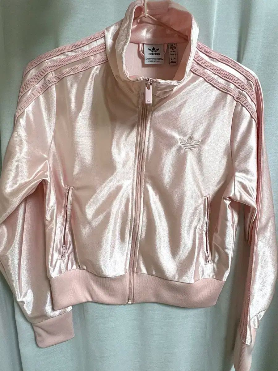 アディダス トラックジャージ - サンディピンク m