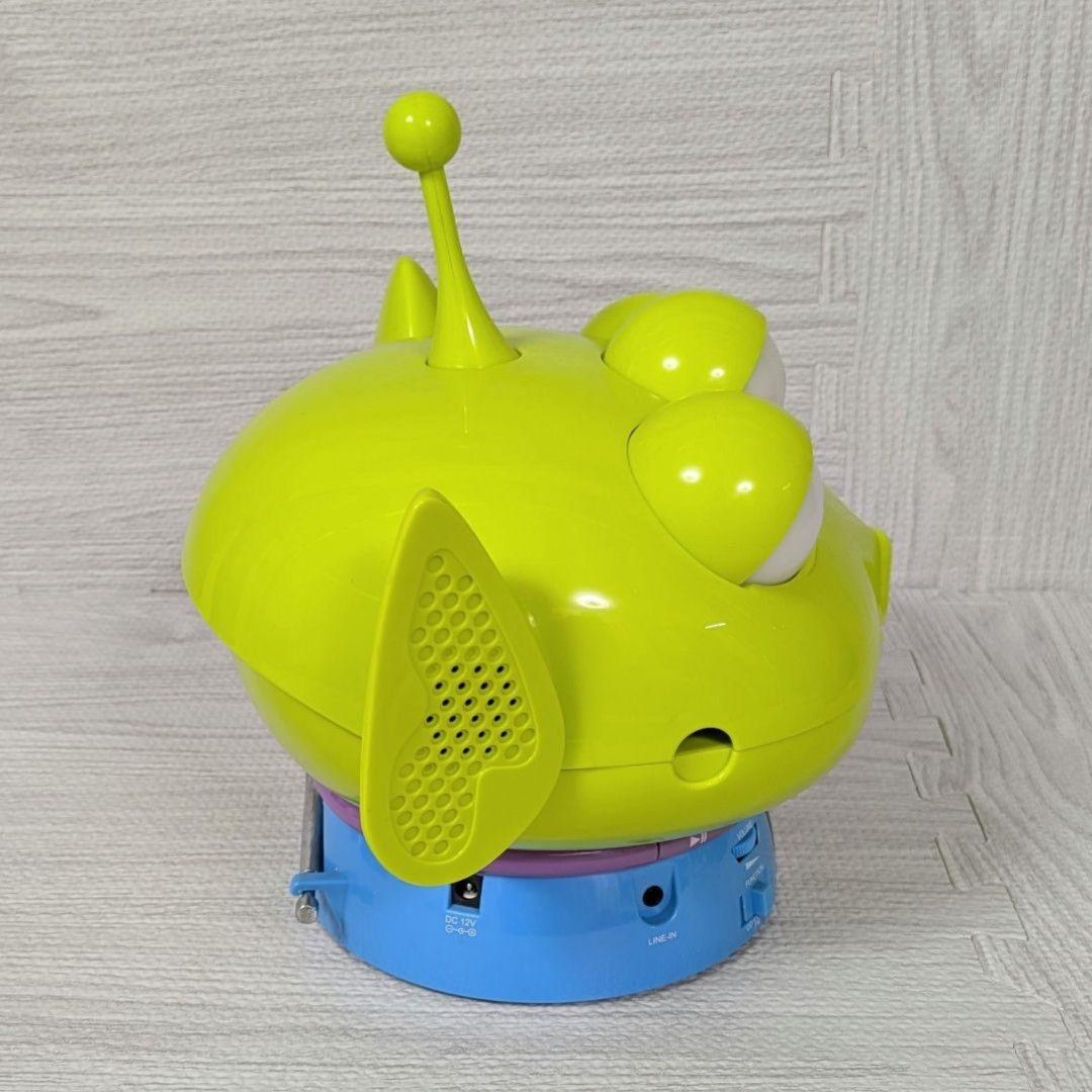 希少 レア トイストーリー エイリアン ラジオCDプレーヤー リトル