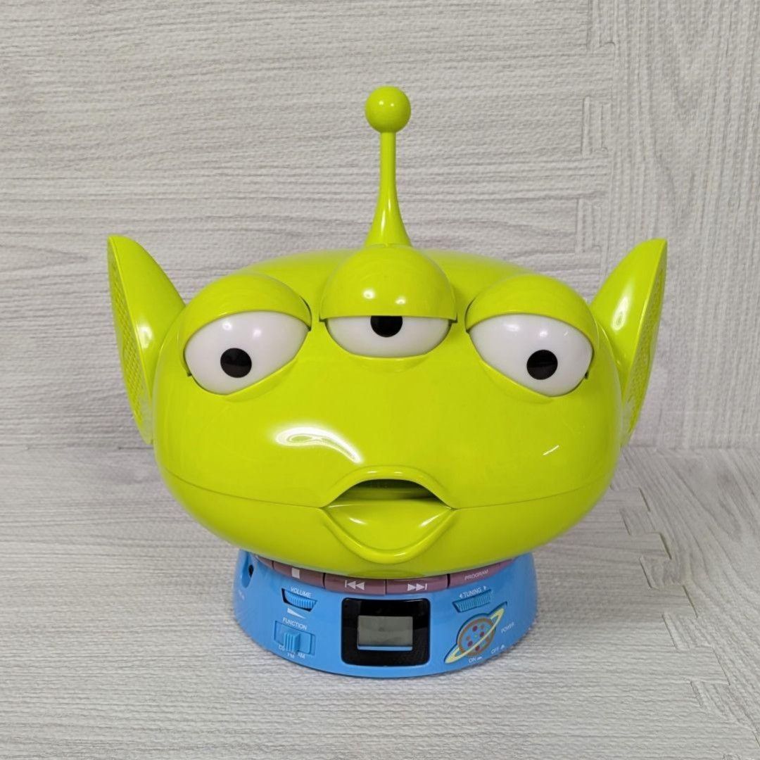 トイストーリー　エイリアン ラジオCDプレーヤー　リトルグリーンメン 希少 レア トイストーリー エイリアン ラジオCDプレーヤー リトル