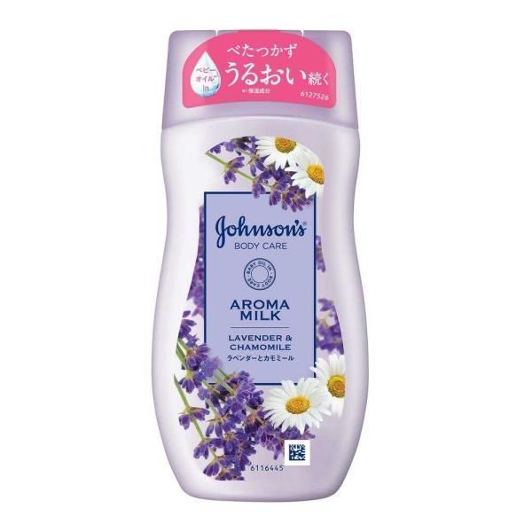 WJ83 존슨 바디 케어 드리미 스킨 아로마 밀크 라벤더 앤 카모마일 200ml 4901730150620