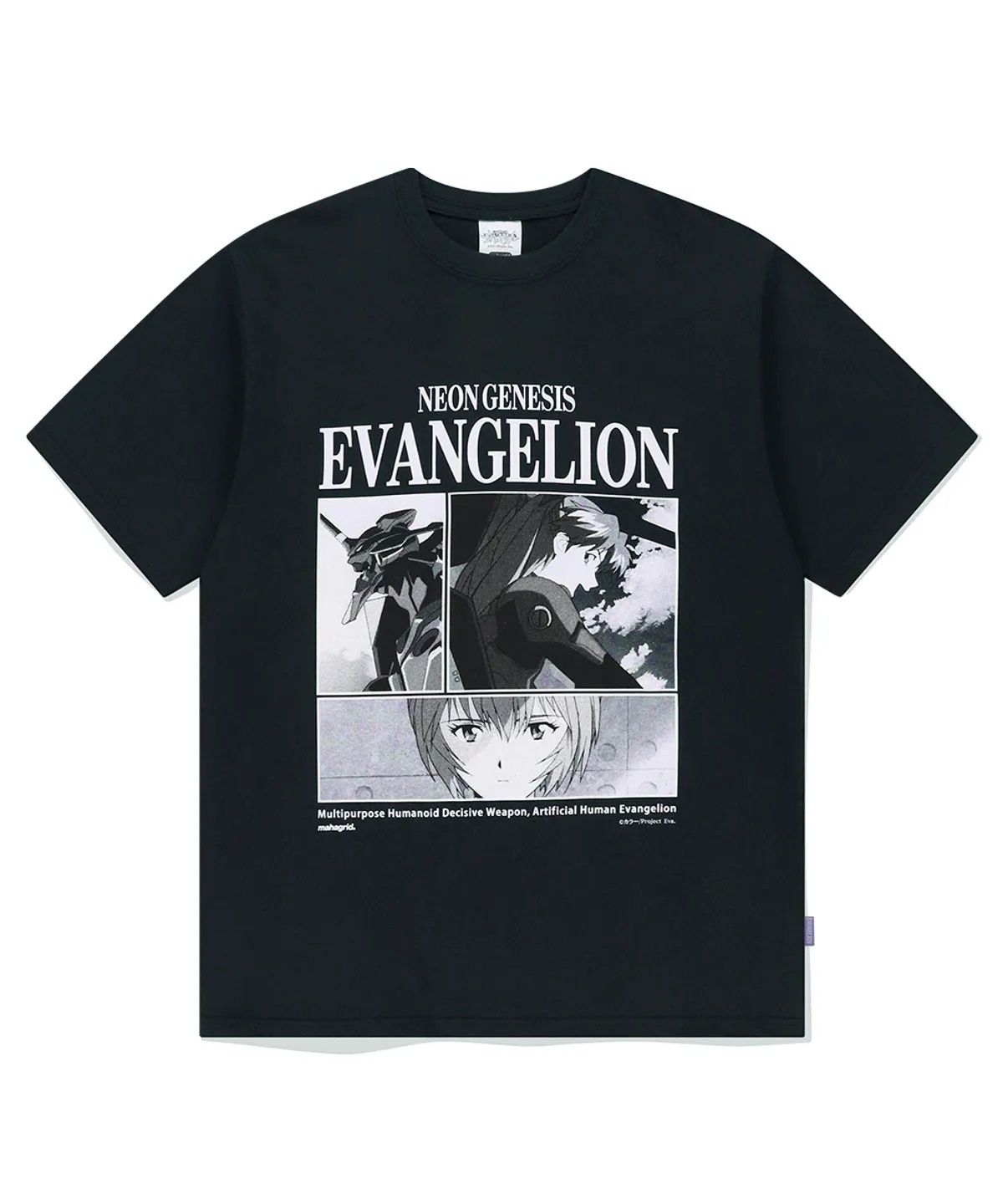マハグリッド エヴァンゲリオン EVA ポスター Tシャツ ブラック S