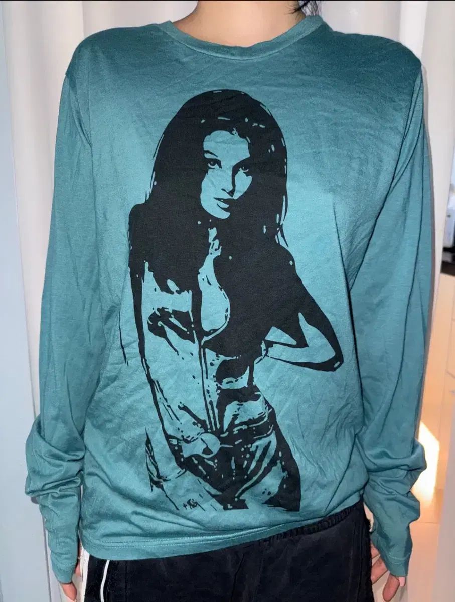 ヒステリックグラマー HYSTERIC GLAMOUR ヒステリックグラマー 長袖 スリーブ スカイ