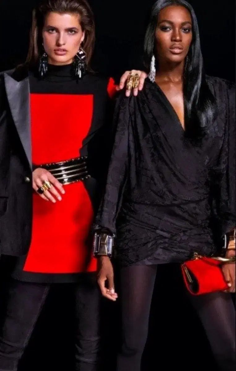  H-M × BALMAIN コラボ ONE PIECE 長袖 七分袖 ミニワンピース