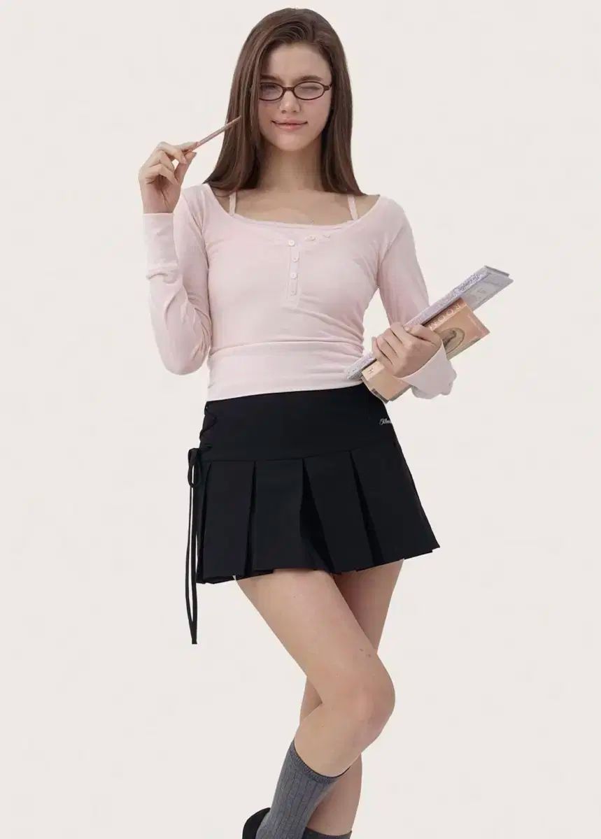 クリシアー Serenade corset pleats skirt S