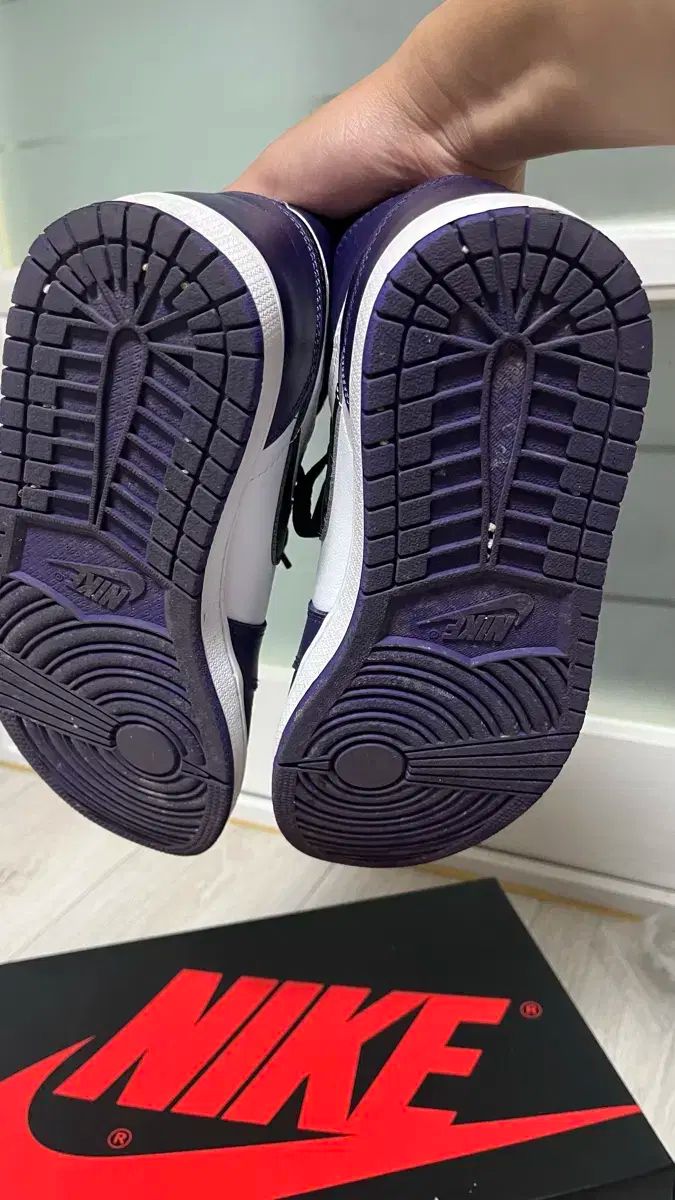  ジョーダン1 コートパープル 260 シューズ(男性用) バスケットボール