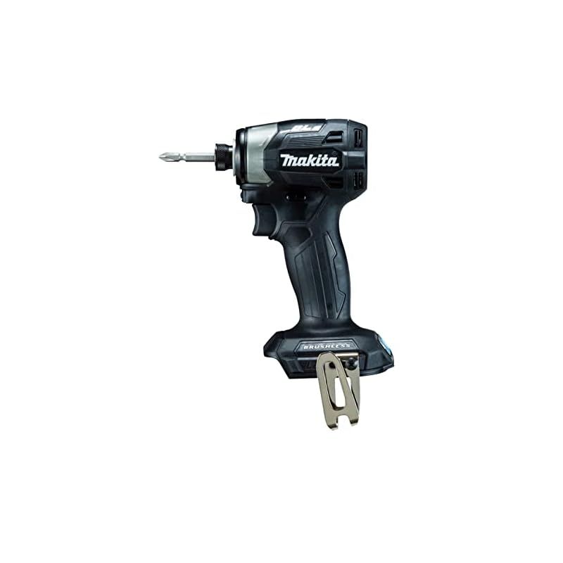 マキタ Makita 充電式インパクトドライバ 黒 18Ｖ バッテリ 充電器 ケース別売 TD173DZB