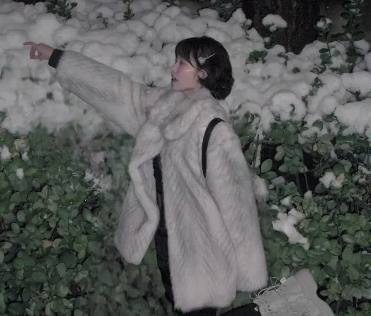 フォグダン ヘイズ ファージャケット グレー