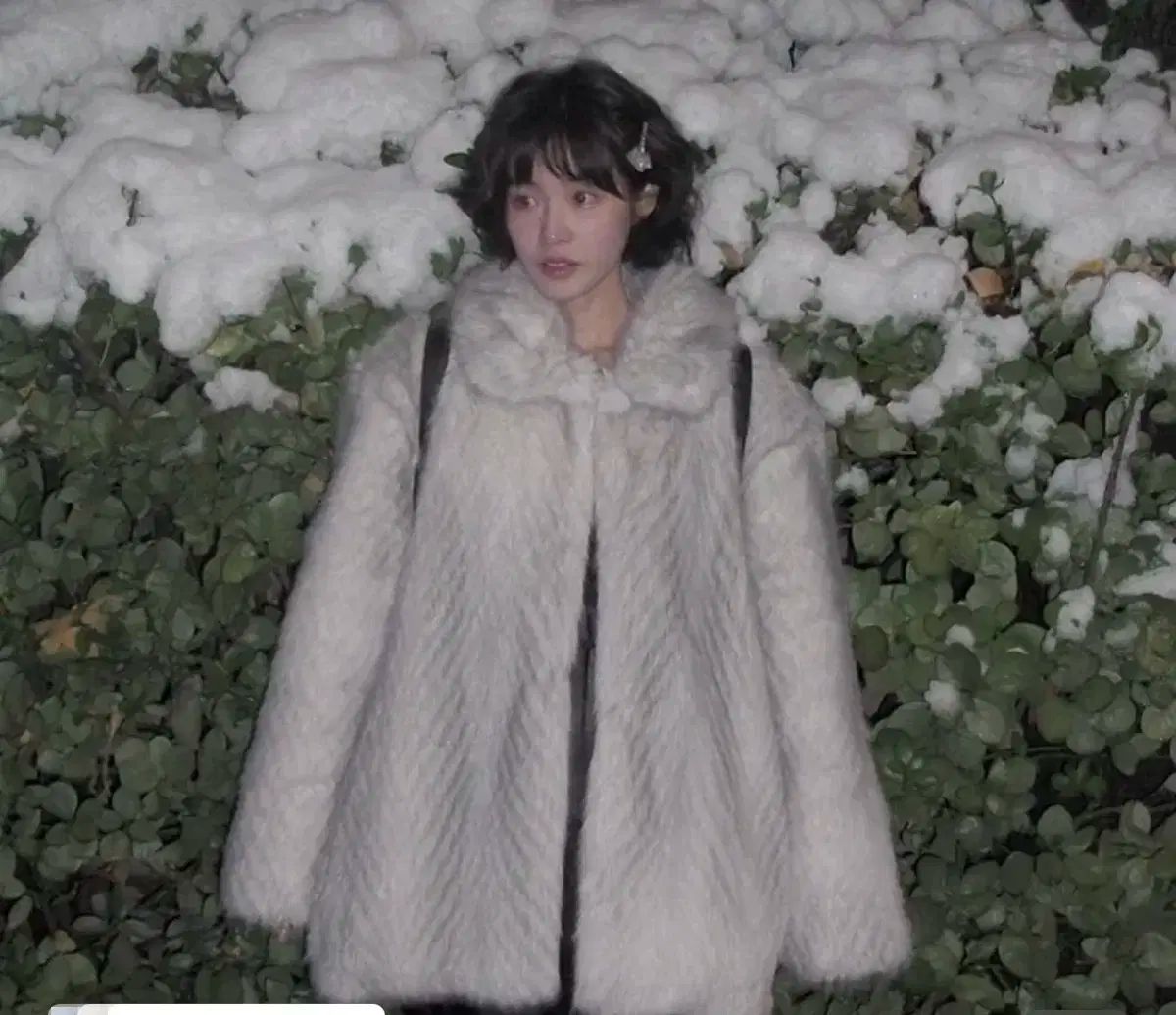 フォグダン ヘイズ ファージャケット グレー