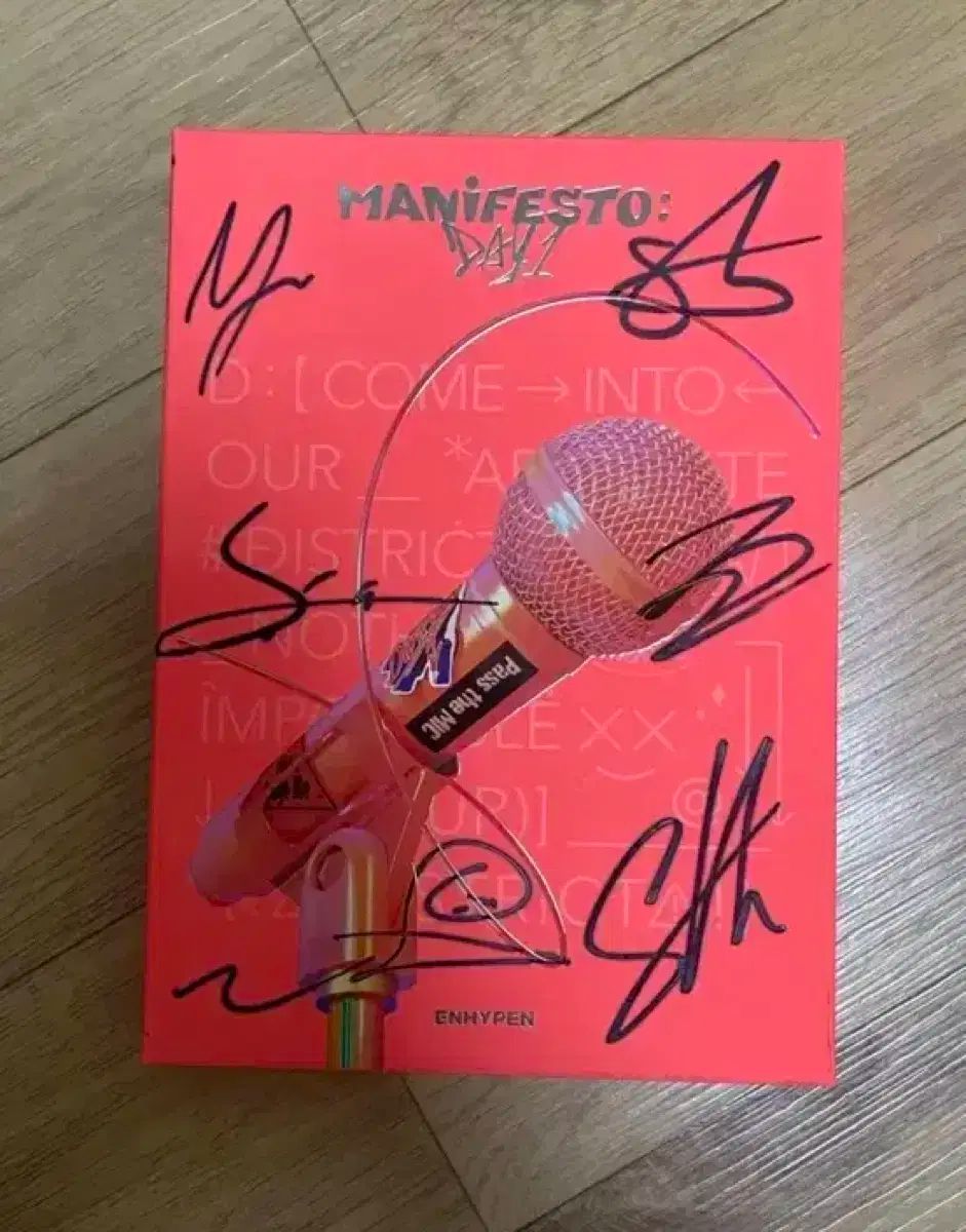 ENHYPEN エンハイプン エナプ サイン入り アルバム