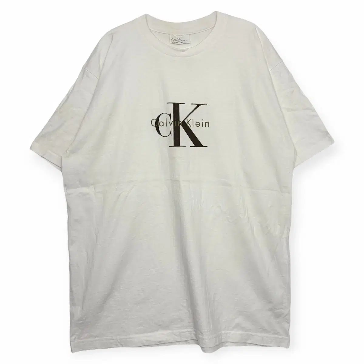 90s Calvin Klein カルバン クライン ck ロゴ 半袖 Tシャツ