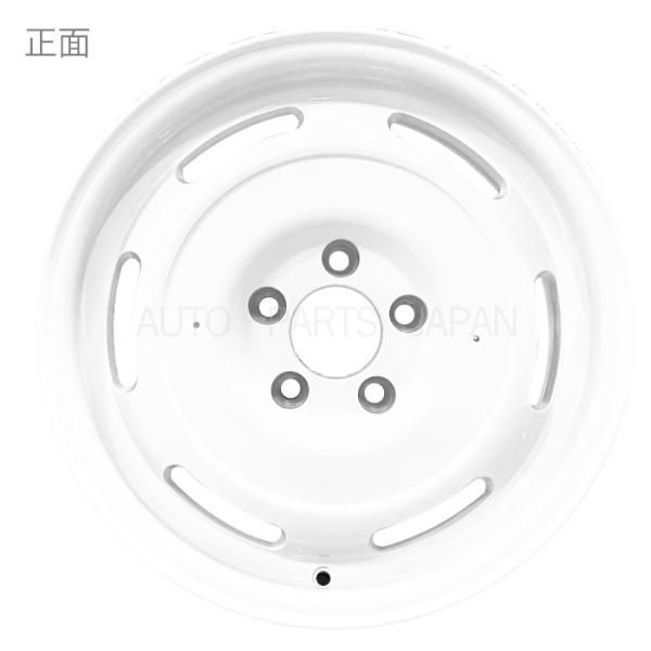  ジムニー JB 23 W 64 16インチ アルミホイール 1本 ホワイト ナット付き 5 J H PCD 139 7 20 ヴィンテージ センターキャップ 5穴 白 16インチ タイヤ ホイールセット