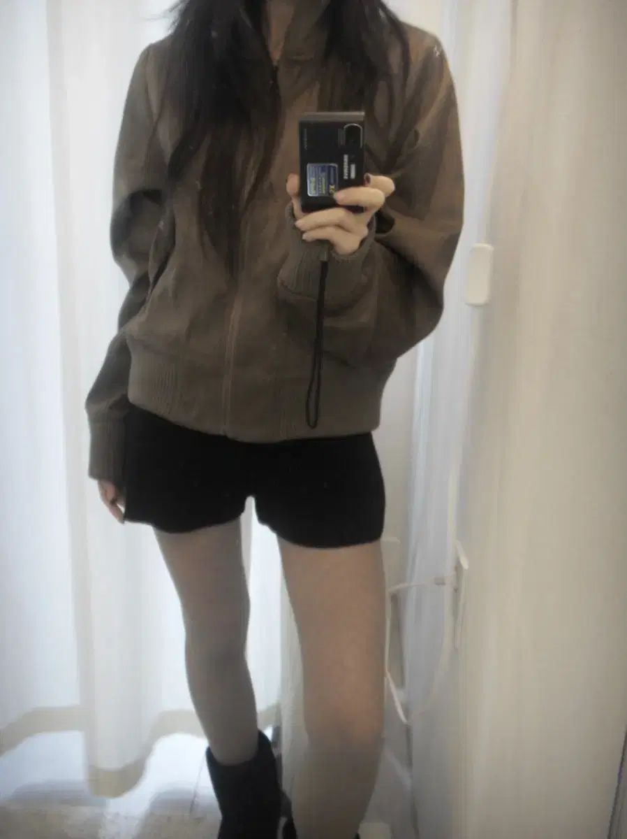 スリップオーバ hailey jk ブラウン