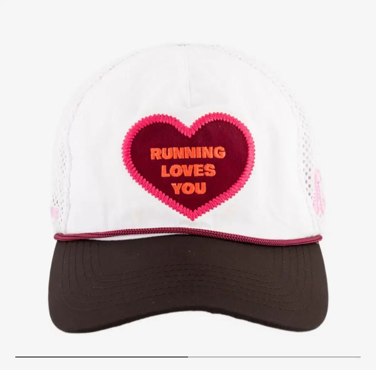 アレックスジョノ ランニング LOVE R U トラッカー 白