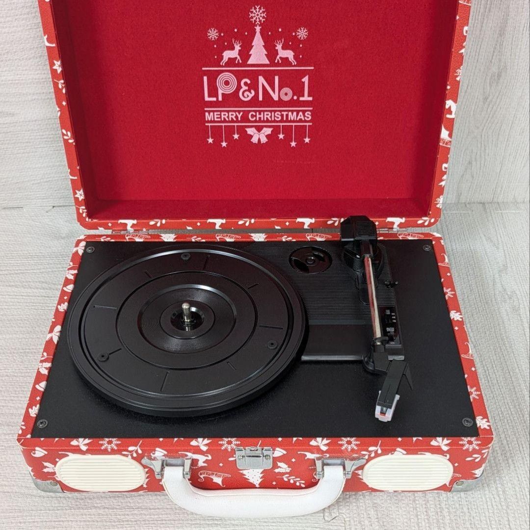 希少 ターンテーブル クリスマス仕様 Christmas レコードプレーヤー