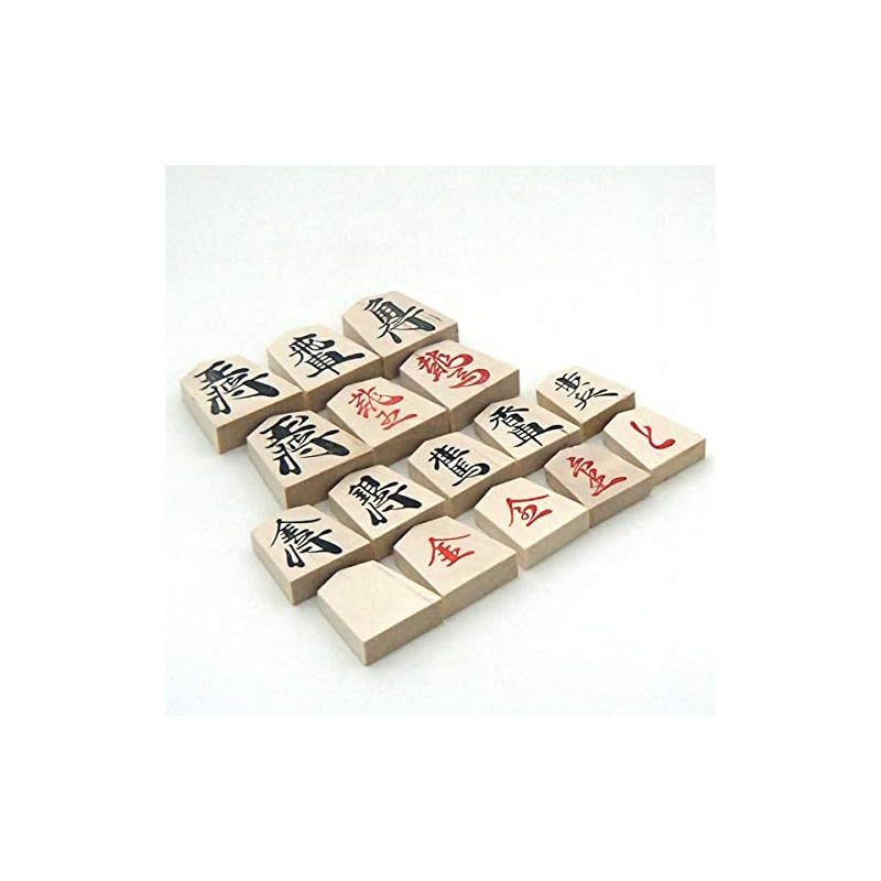 ナンバー1木製駒優良押し駒とオリジナル駒台付きのセット